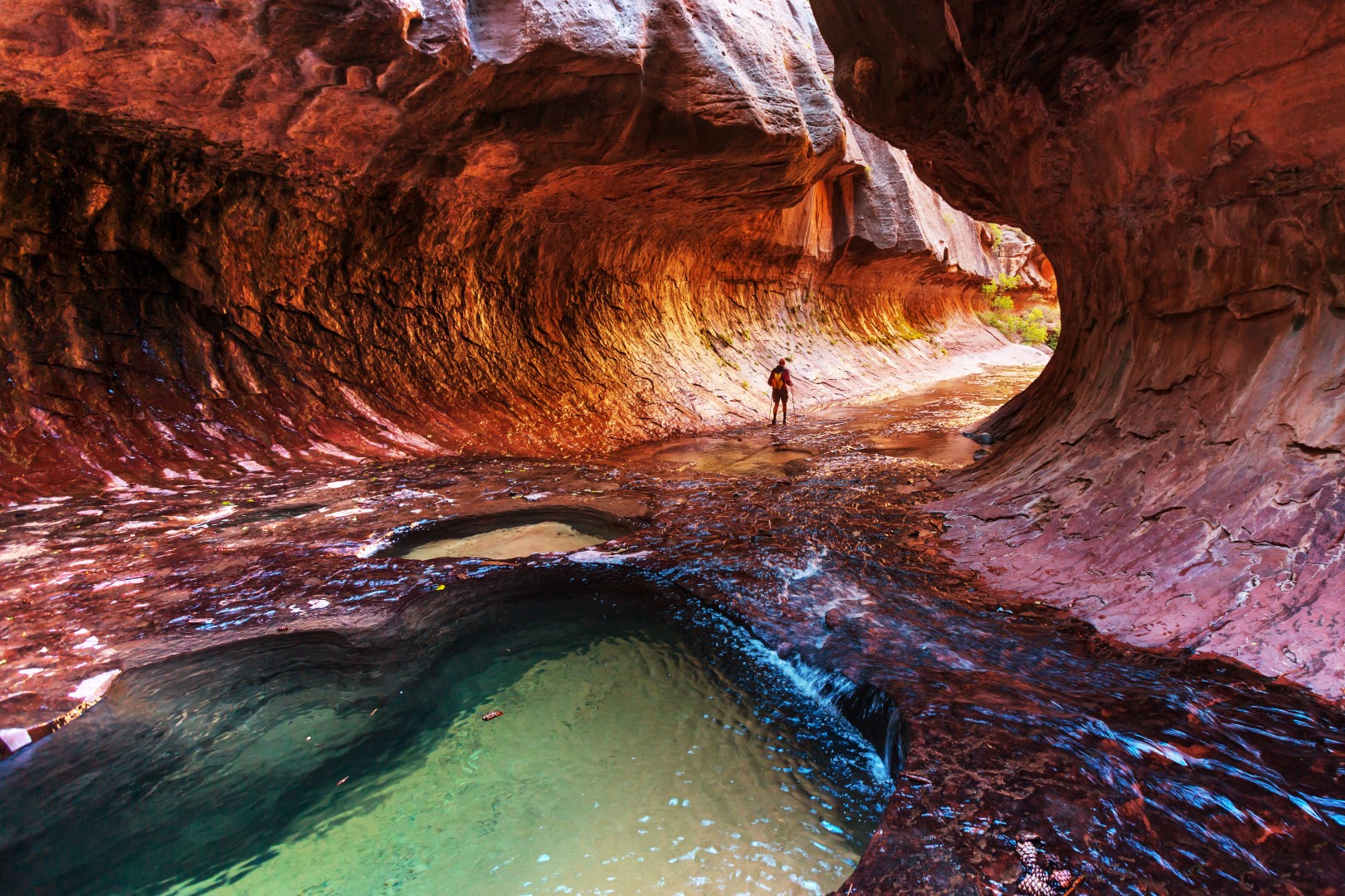 Slot Canyons Of Zion National Park Topozone