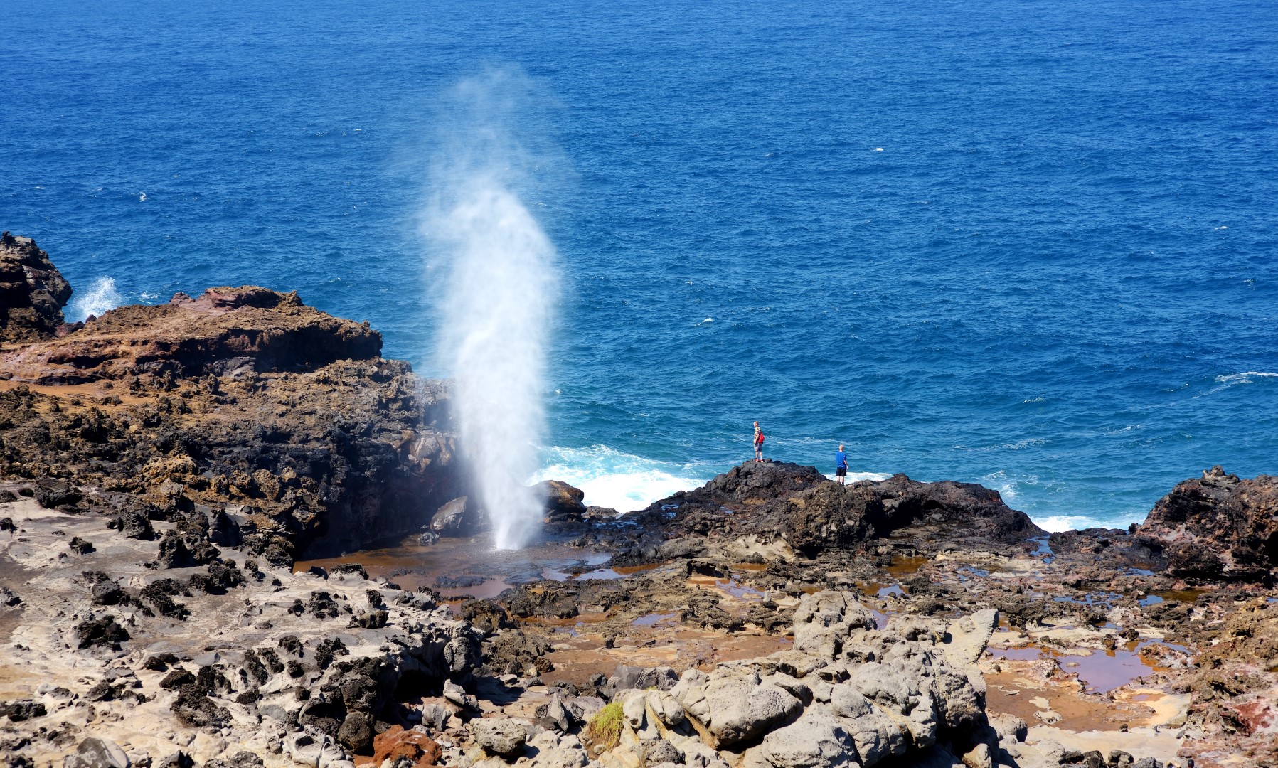 Blowholes in Hawaii - TopoZone